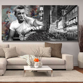 James Dean in Time Square